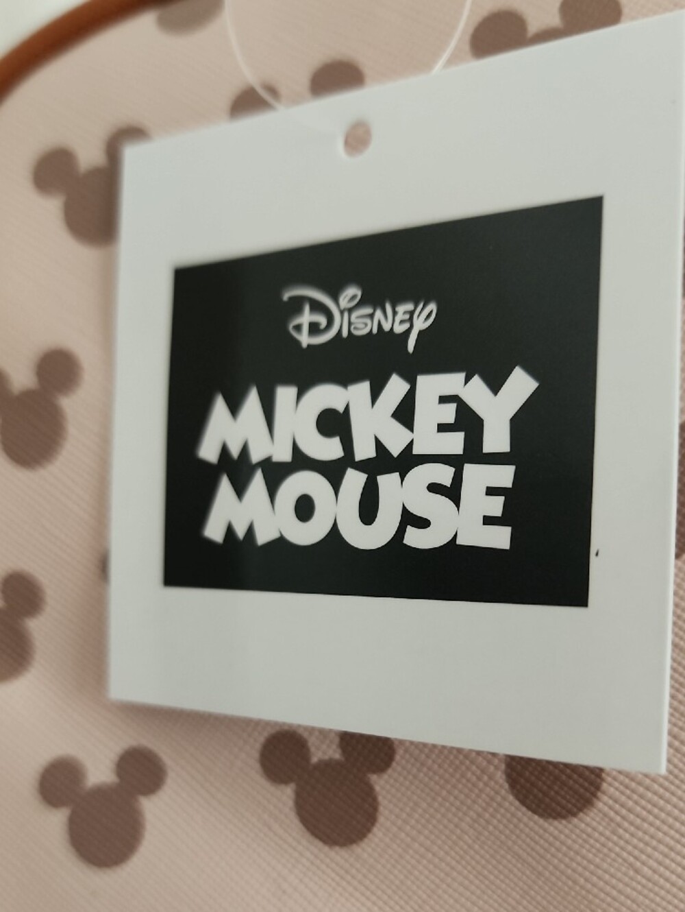 Disney Mickey Mouse Beige & Brown 17-inch Duffle Bag NWT - Picture 2 of 11